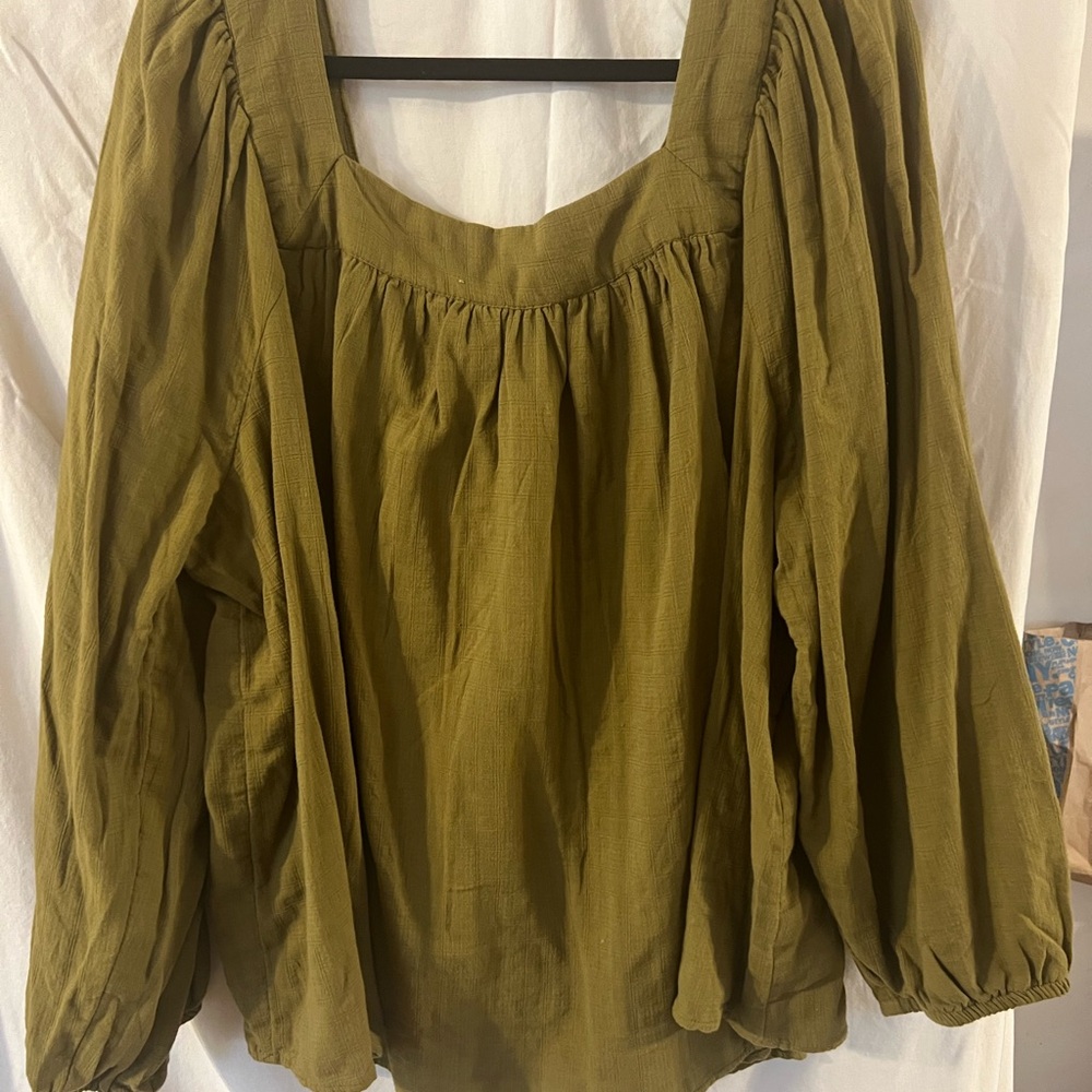 Sonoma Olive Blouse for Women